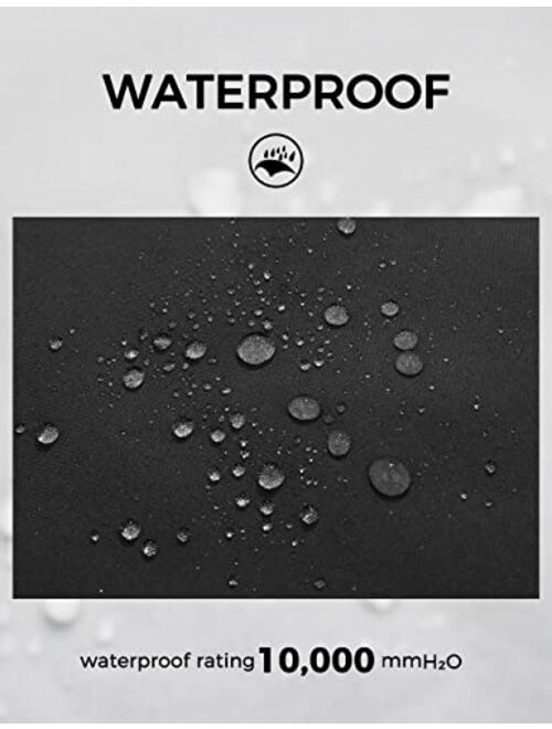 Wantdo Boy's Winter Ski Jacket Waterproof Parka Winter Coat Outwear with Hood