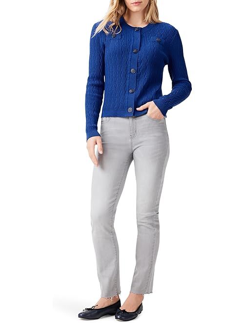 NIC+ZOE Women's Long Sleeve Button-Up Textured Cardigan