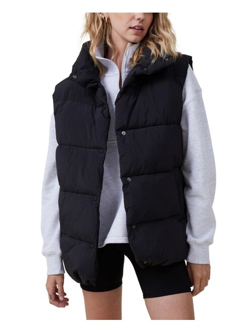 COTTON ON Women's The Mother Puffer Vest 2.0 Jacket