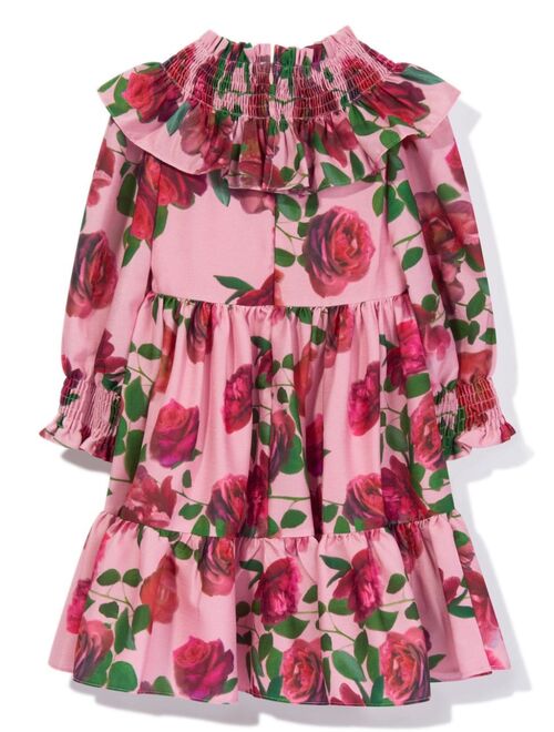 Patachou floral-print midi dress