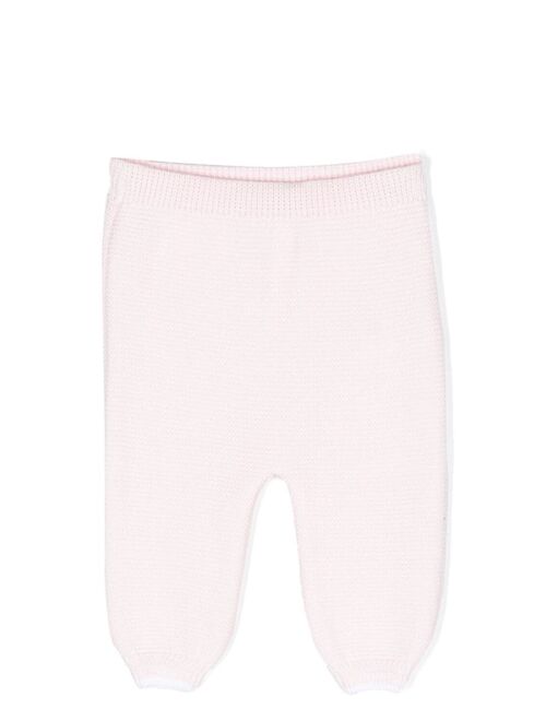 Patachou knitted construction leggings