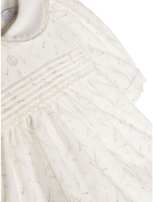 Patachou floral-print cotton dress