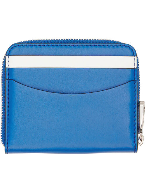JW ANDERSON Blue & White Coin Wallet