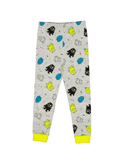 Licensed Character Boys 2-10 Free 2 Dream Monsters Top & Bottoms Pajama Set