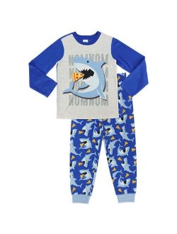 Licensed Character Boys 4-12 Free 2 Dream Shark Top & Bottoms Pajama Set