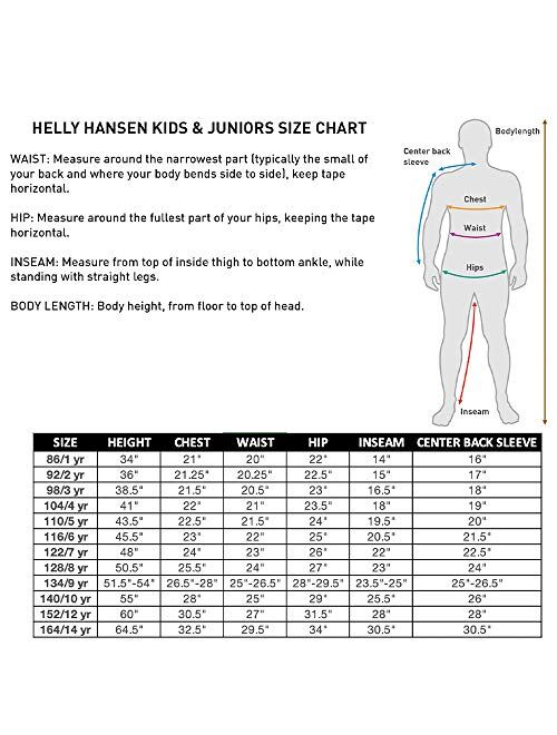Helly-Hansen Helly Hansen 48179 Junior Unisex Graphic LIFA Merino Set