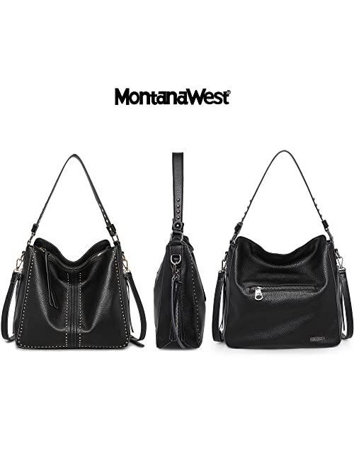 Montana West Hobo Bag for Women Large Conceal Carry Purse and Handbag Crossbody Shoulder Bag with Holster