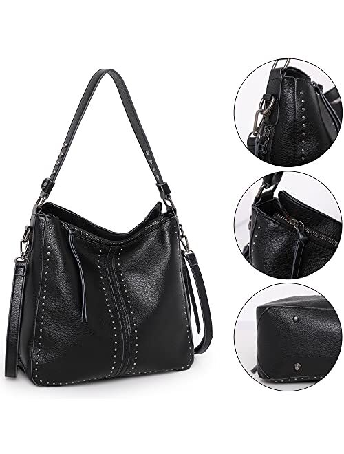 Montana West Hobo Bag for Women Large Conceal Carry Purse and Handbag Crossbody Shoulder Bag with Holster