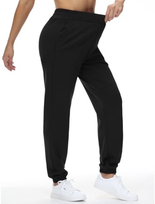 THE GYM PEOPLE Women's Baggy Cinch Bottom Sweatpants Lightweight Workout Joggers Pants with Pockets