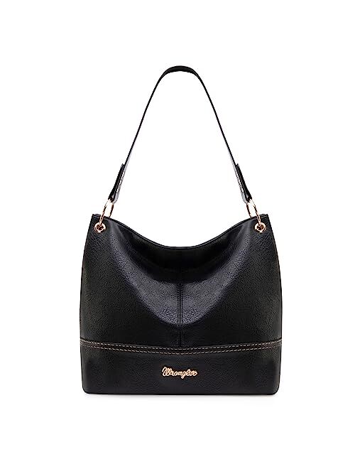 Montana West Wrangler Hobo Bags for Women Vegan Leather Top Handle Shoulder Purses and Handbags