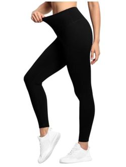 Women's High Waist Workout Legging Soft Tummy Control Squat Proof Yoga Running Pants