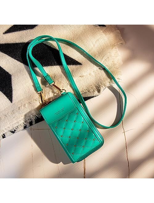 Montana West Small Crossbody Cell Phone Purse for Women RFID Blocking Cellphone Wallet