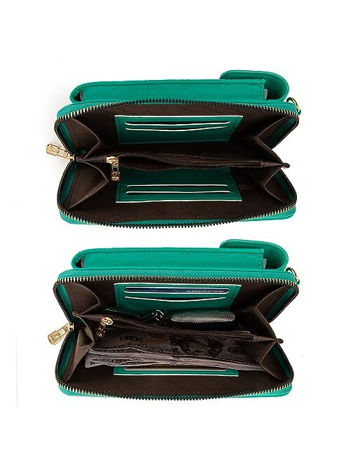 Montana West Small Crossbody Cell Phone Purse for Women RFID Blocking Cellphone Wallet