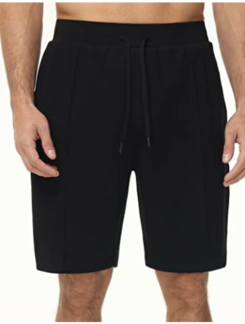 THE GYM PEOPLE Men's Workout Shorts Drawstring Athletic Loose Fit Lounge Sweat Shorts with Pockets