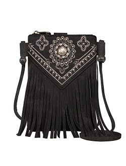 Crossbody Phone Purse for Women Western Designer Handbag with Strap