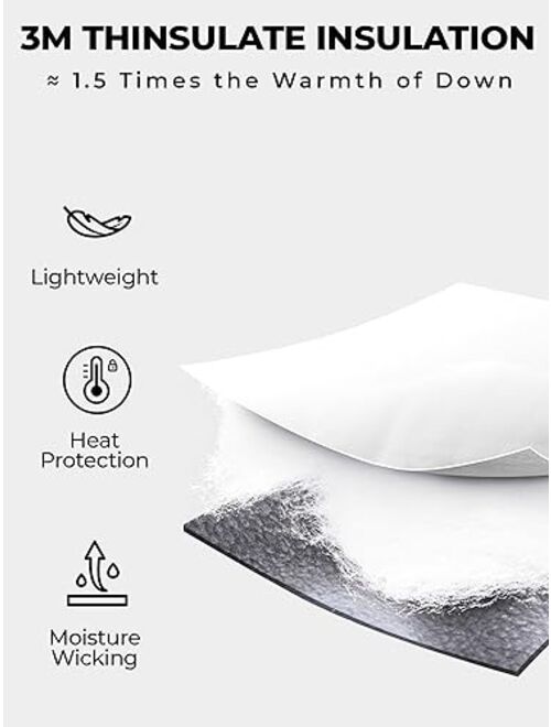 ORORO Heated Scarf for Men and Women, Up to 12 Hours of Warmth, Cordless Neck Heating Pad with Rechargeable Battery