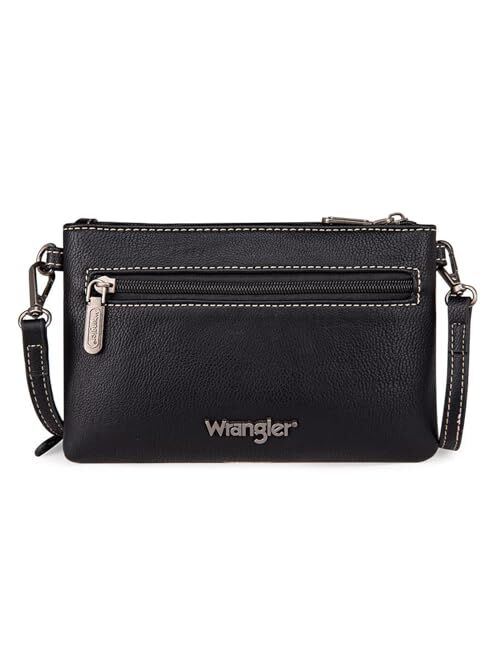 Montana West Wrangler Western Crossbody Bags for Women Clutch Wristlet Purse