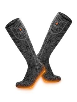 Heated Socks for Men Women, Rechargeable Electric Socks for Cold Feet