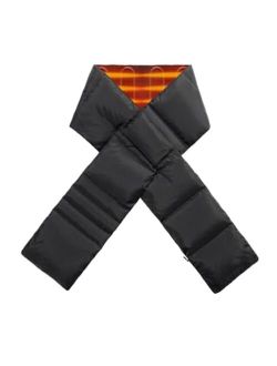 Heated Down Scarf for Women Men, Up to 14 Hours of Warmth, Heated Scarf with Battery - Charger Not Included - 55''
