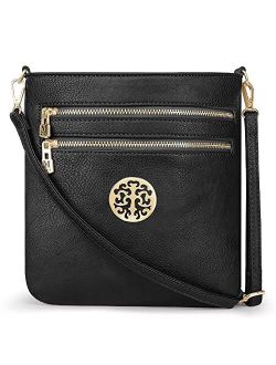 Crossbody Bags for Women Multi Pocket Cross Body Bag Purses with Adjustable Strap