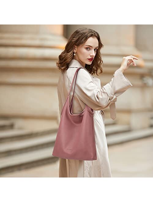 Montana West Slouchy Hobo Bags for Women Soft Designer Shoulder Purses Ladies Top Handle Handbag