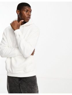 hoodie in white