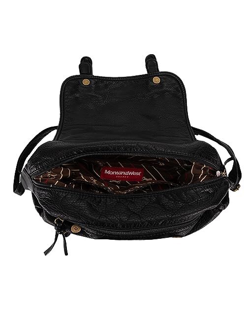 Montana West Shoulder Bags for Women Crossbody Purses and Handbags Multi Pocket Travel