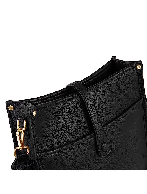 Montana West Crossbody Bag for Women Trendy Bucket Purses and Handbags Hobo Shoulder Bags