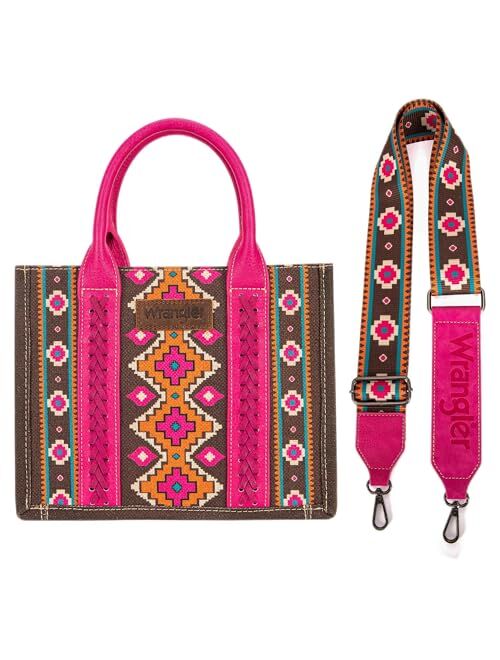 Montana West Wrangler Tote Bag for Women Purses Aztec Handbags Western Purses Boho Shoulder Bag