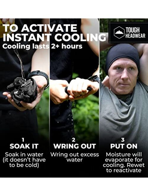 Guess Tough Headwear Cooling Skull Cap Helmet Liner for Men - Motorcycle Skull Cap - Hard Hat Liner - Cycling Skull Cap for Women