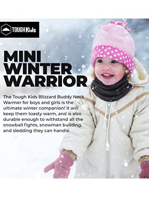 Tough Headwear Kids Neck Warmer - Kids Scarf, Toddler Neck Warmer & Kids Neck Gaiter - Kids Ski Mask & Kids Fleece Gaiter