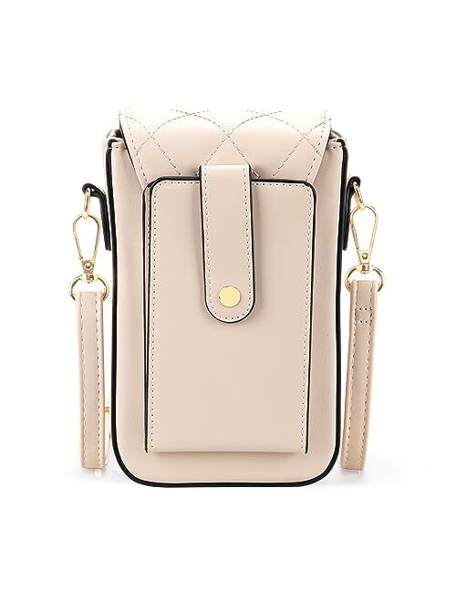 Montana West Cell Phone Purse Small Crossbody Bags for Women Mini Cellphone Wallet Bag with RFID Blocking Credit Card Slots