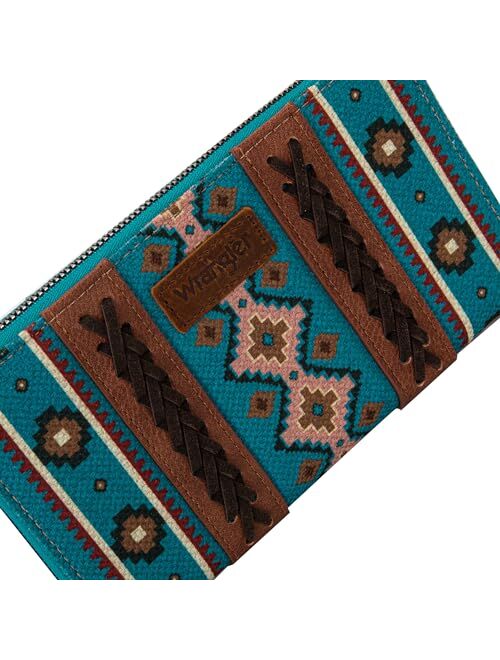 Montana West Wrangler Wristlet Western Wallet Boho Aztec Credit Card Holder for Women WG2202-W006CF