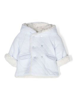 faux-shearling padded jacket