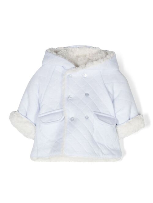 Patachou faux-shearling padded jacket