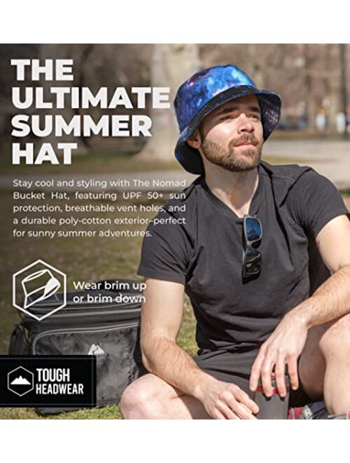 Tough Headwear Bucket Hats for Men - Fishing Hat - Mens Beach Hat - Bucket Hat for Women - Beach Hats for Women - Sun Hats