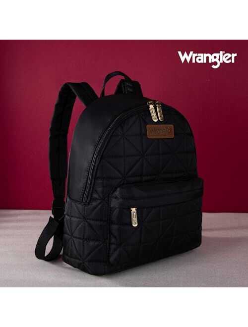 Montana West Wrangler Backpack Purse for Women Quilted Backpack for Casual