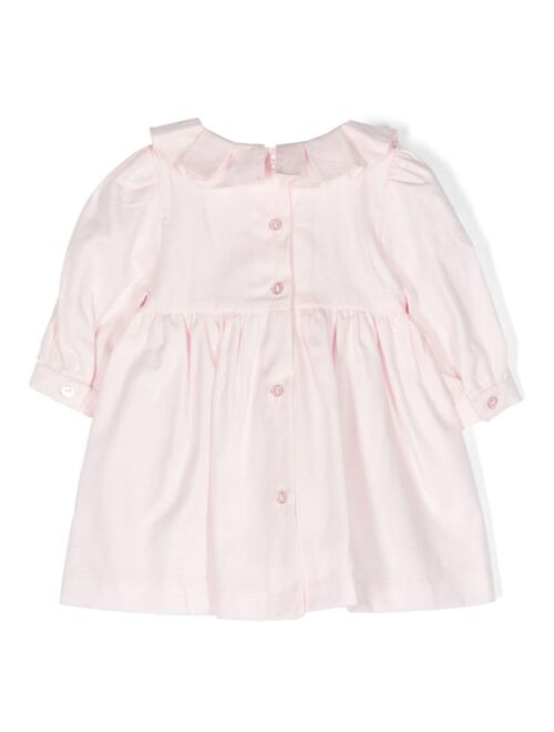 Patachou embroidered-motif cotton dress