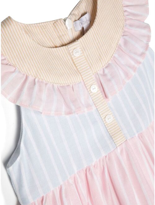 Patachou striped A-line dress