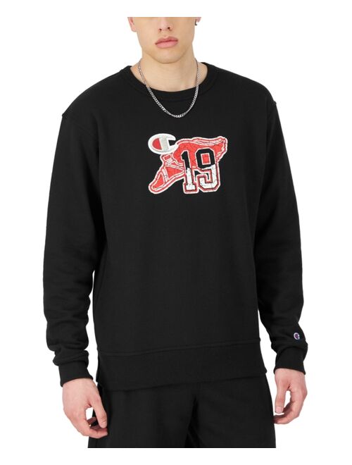 Champion Men's Powerblend Graphic Crewneck Sweatshirt