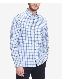 Men's Flex Small Check Long-Sleeve Button-Down Shirt