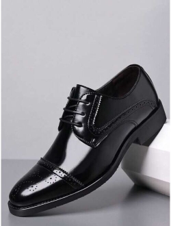 Shein 1 Pair Men's Fashionable Casual Formal Shoes