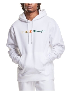 Men's Classic Standard-Fit Logo Embroidered Fleece Hoodie