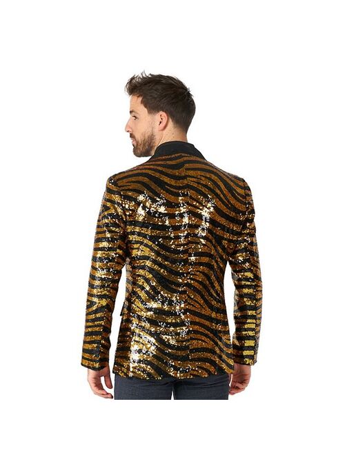 Men's OppoSuits Tiger Royale Sequin Blazer