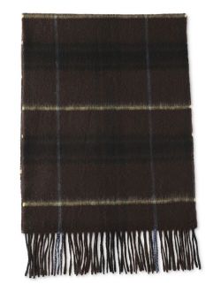 Men's Plaid Cashmere Scarf, Created for Macy's