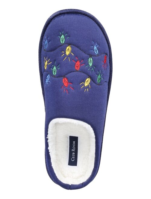 CLUB ROOM Holiday Slippers, Created for Macy's