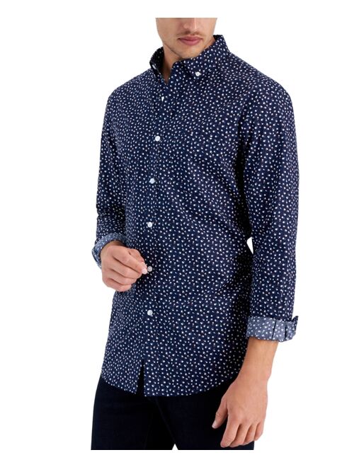 CLUB ROOM Men's James Floral-Print Shirt, Created for Macy's