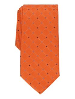 Men's Amboy Grid Tie, Created for Macy's