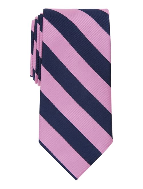 CLUB ROOM Men's Classic Stripe Tie, Created for Macy's