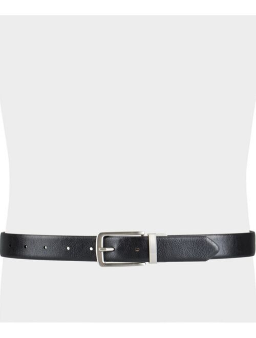CLUB ROOM Men's Reversible Dress Belt, Created for Macy's